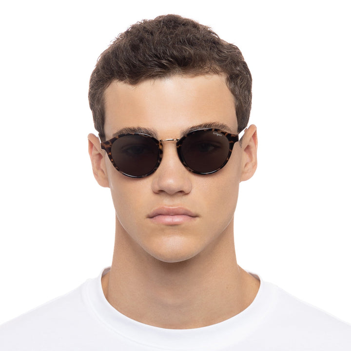 Le Specs Paradox Sunglasses in Tort