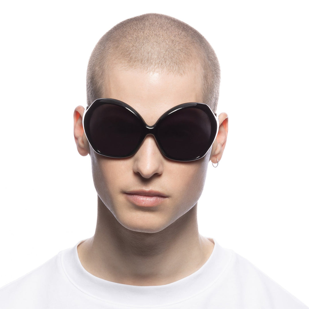 Le Specs Drip Sunglasses in Black