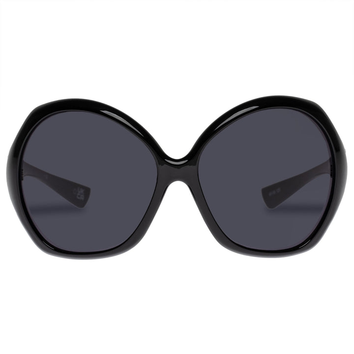 Le Specs Drip Sunglasses in Black