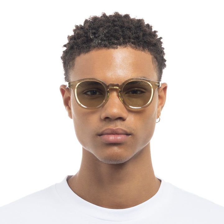 Le Specs Hoodwinked Sunglasses in Olive Leaf