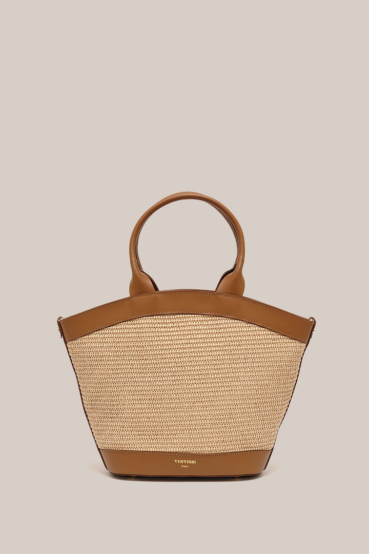 Lee Tan Raffia Basket Bag