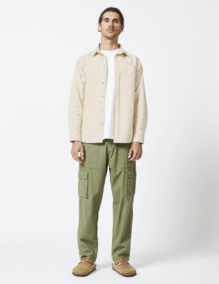 York LS Shirt - Natural