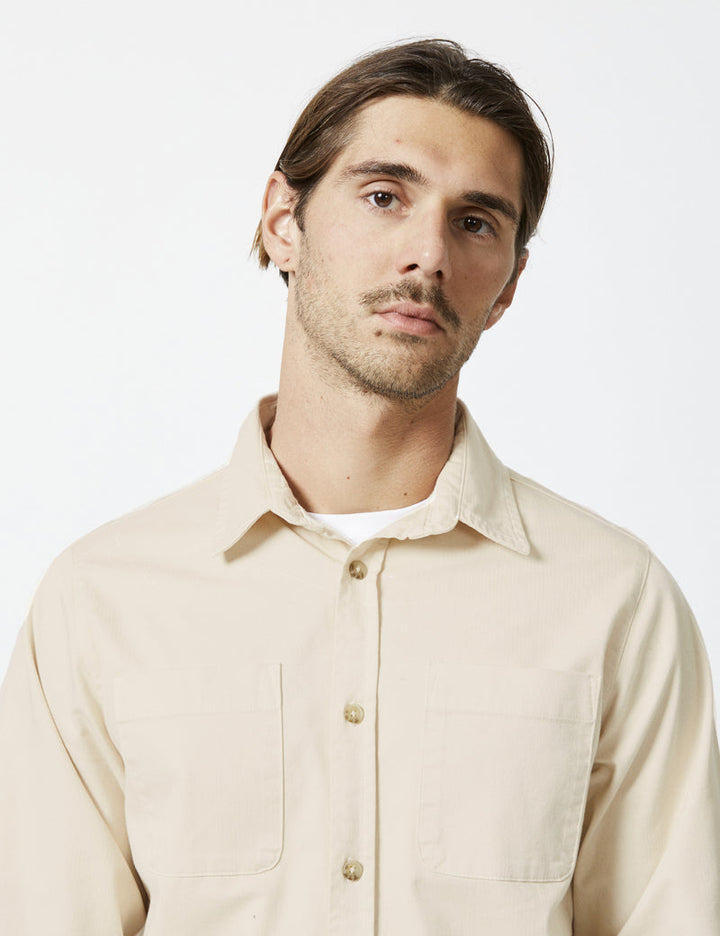 York LS Shirt - Natural