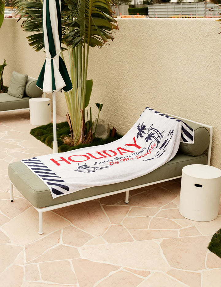 Holiday Large Beach Towel