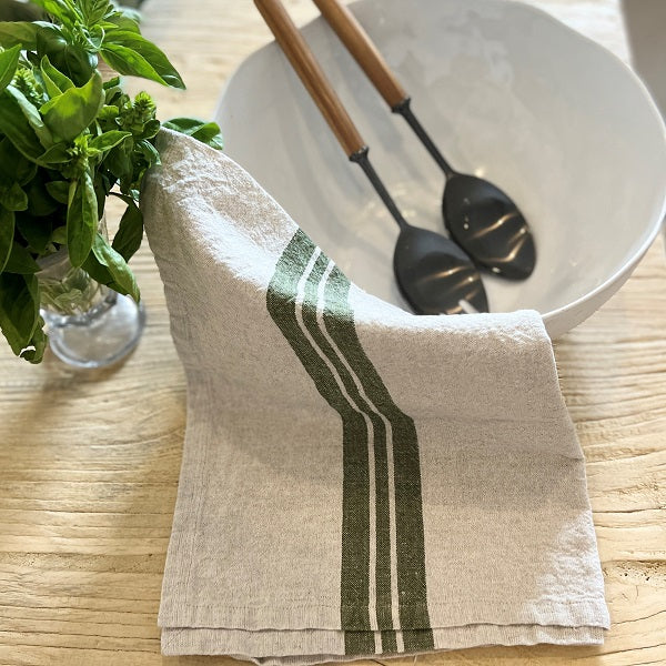 Tea Towel Olive Set