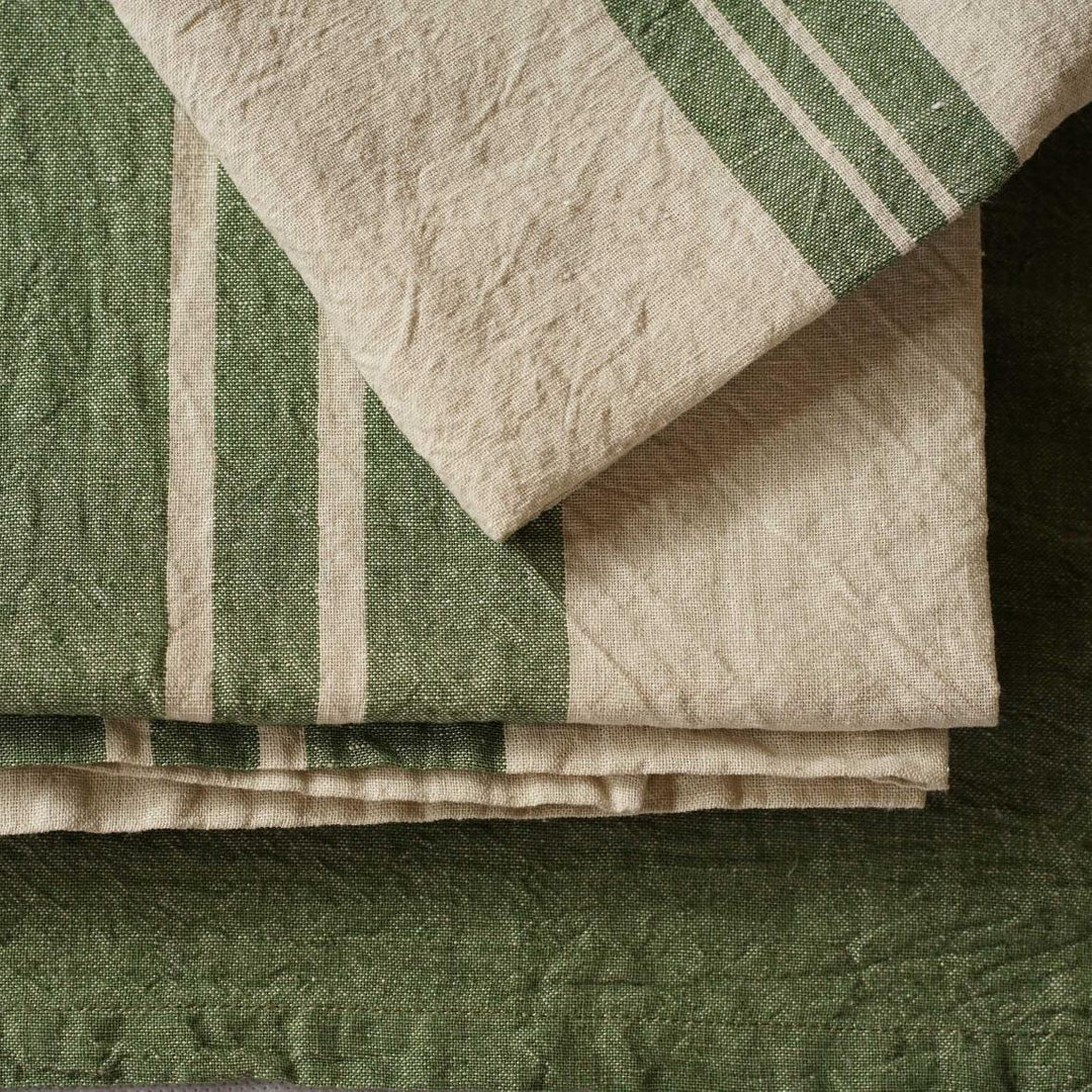 Tea Towel Olive Set