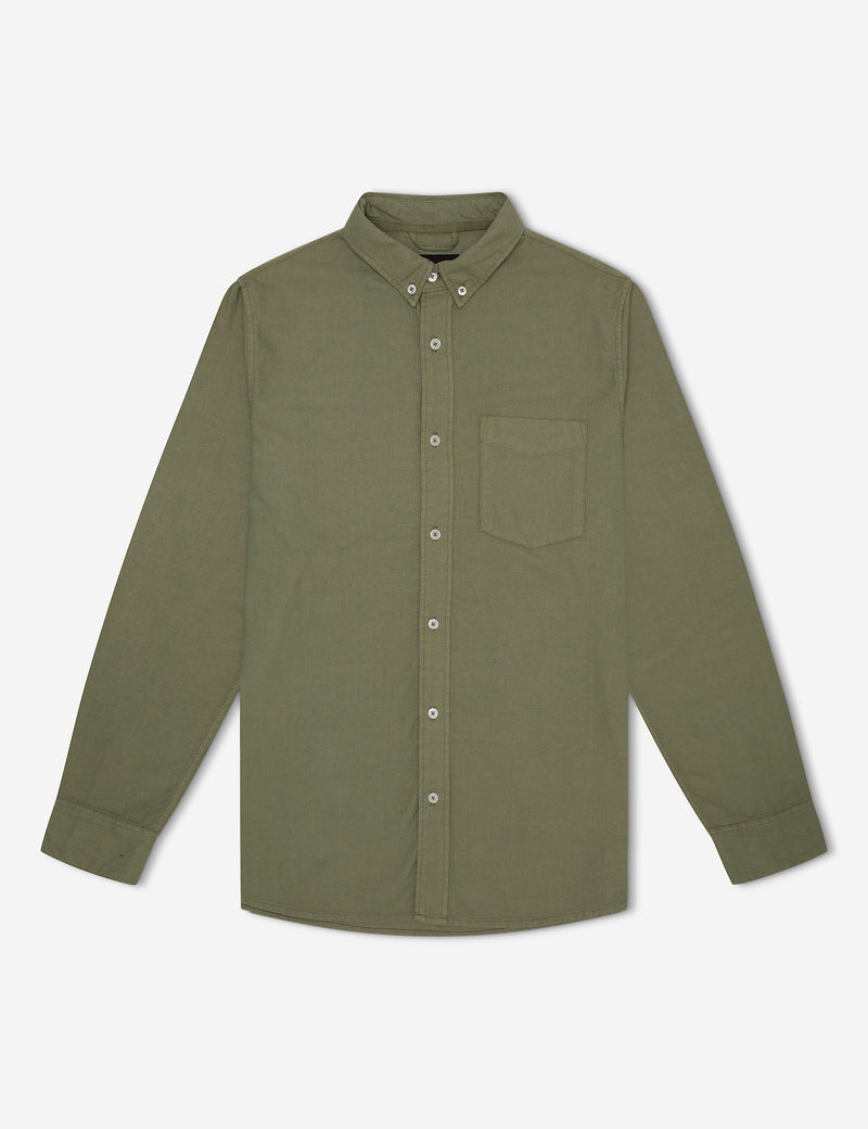 Oxford LS Shirt - Sage