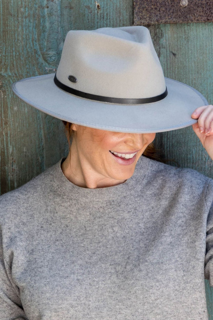 Meribel Fedora - Stone