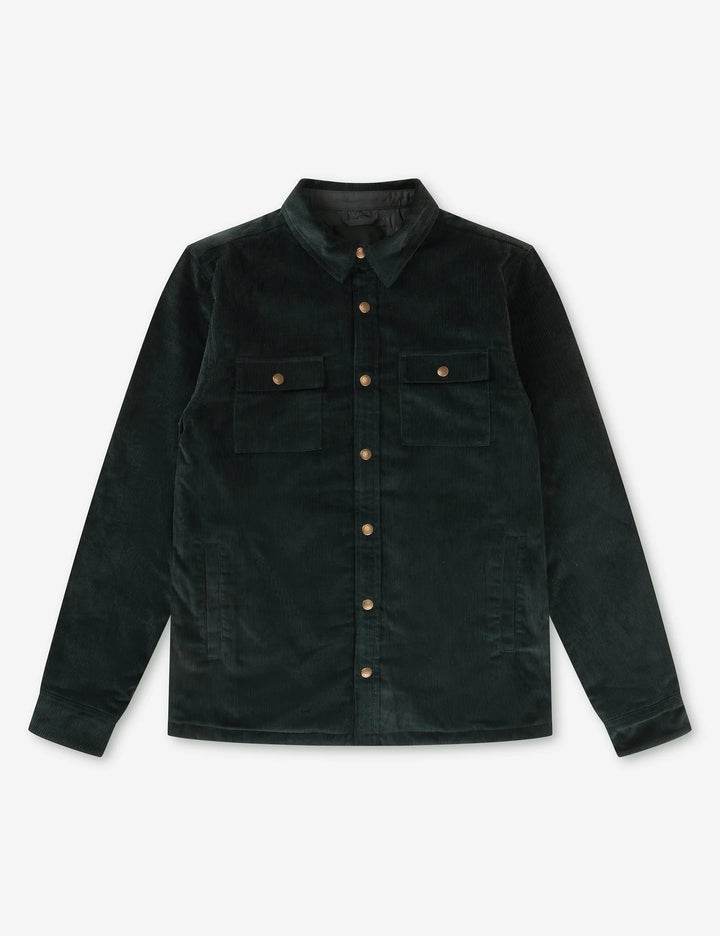 Quilted Cord Jacket Pine