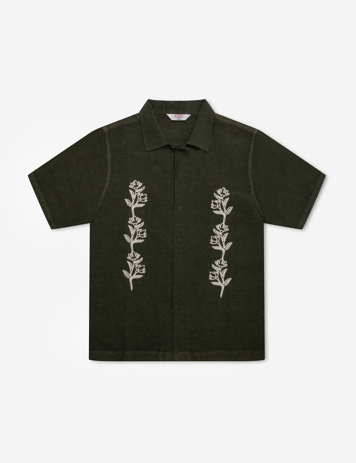 Huck SS Shirt in Thyme