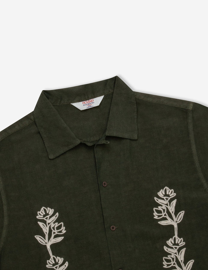 Huck SS Shirt in Thyme