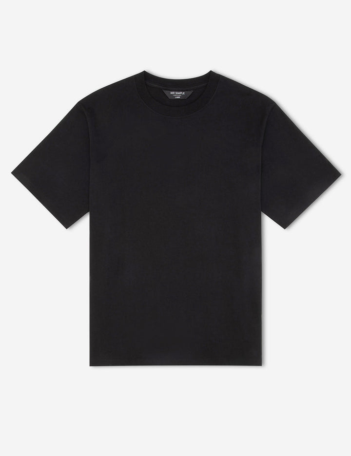 Heavy weight tee Black