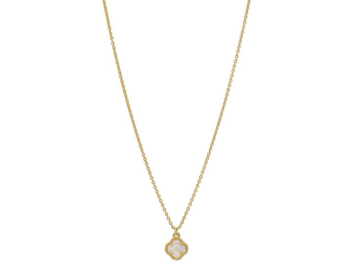 Reign Gold MOP Necklace