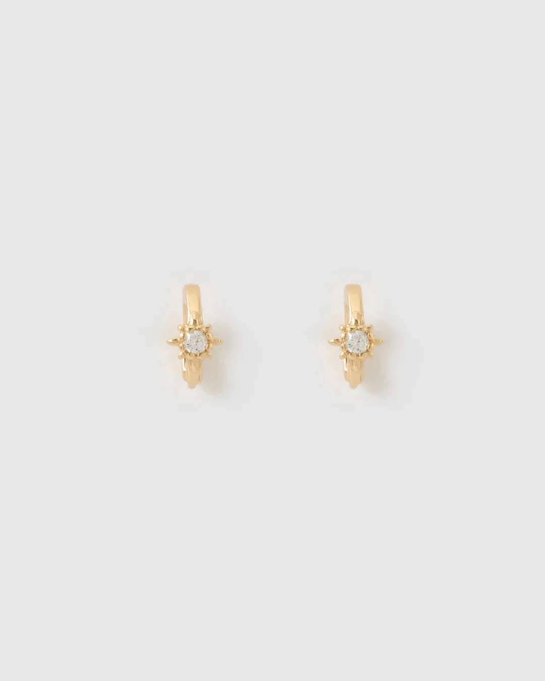Nova Gold Huggie Earrings