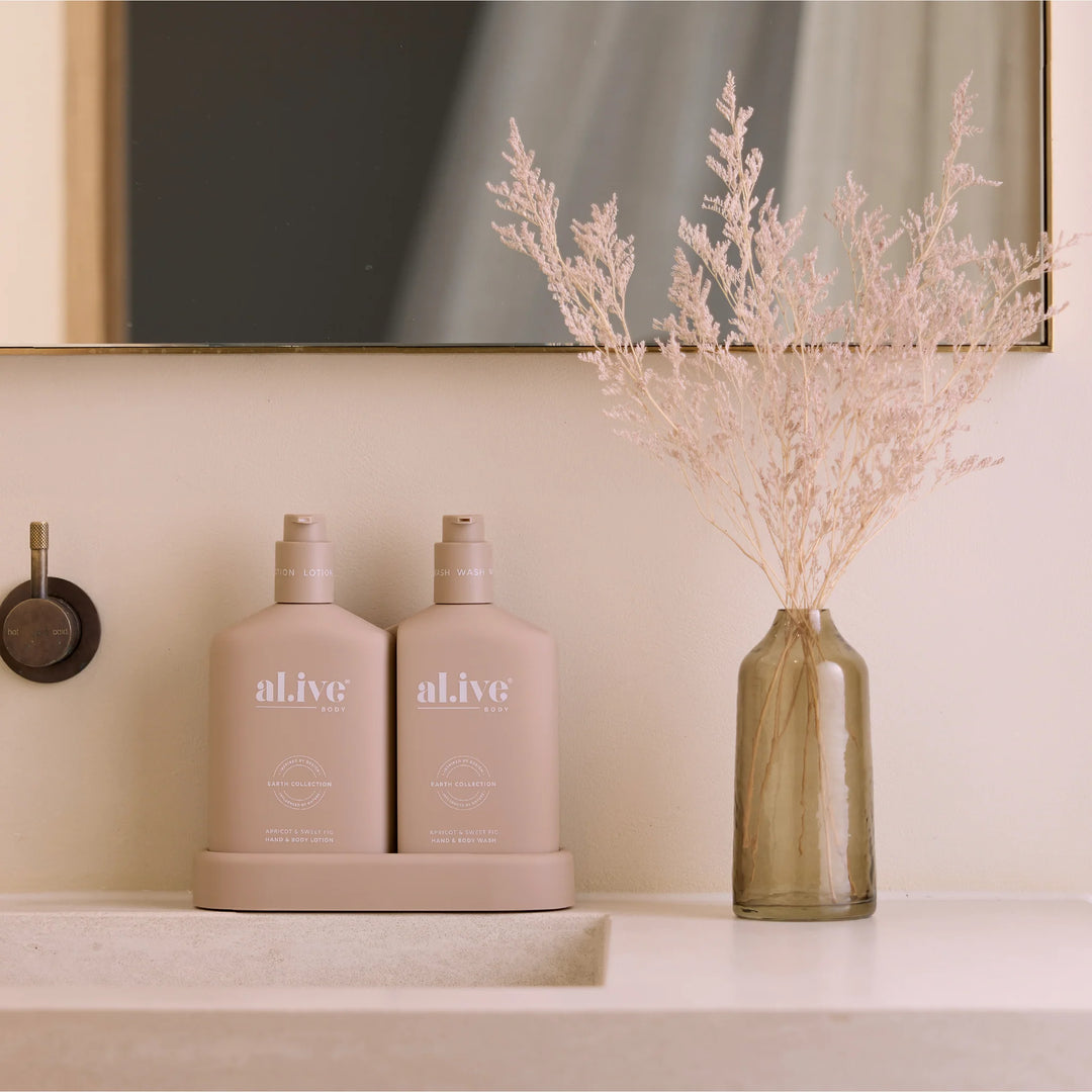 Alive Wash & Lotion Duo - Apricot & sweet fig