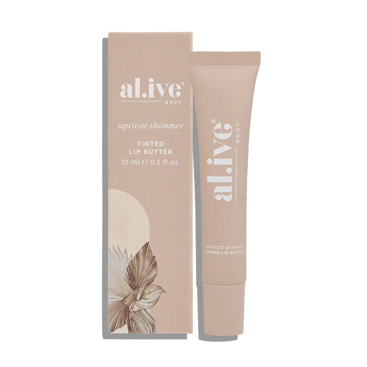 Alive Body Tinted Lip Butter - Apricot shimmer