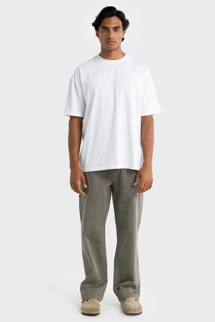 Relaxed Carpenter Pants- Artichoke
