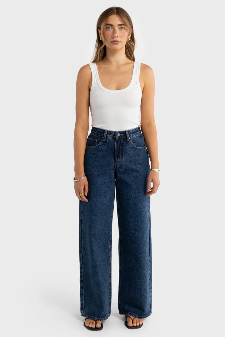 Willow Denim Wide Leg - Indigo