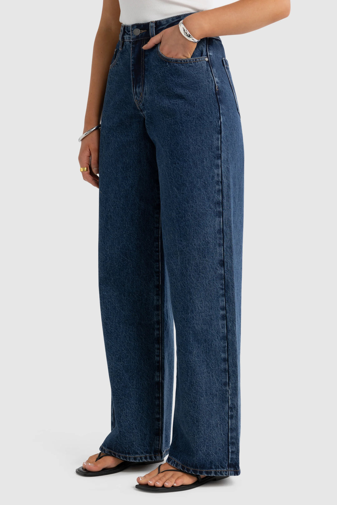 Willow Denim Wide Leg - Indigo