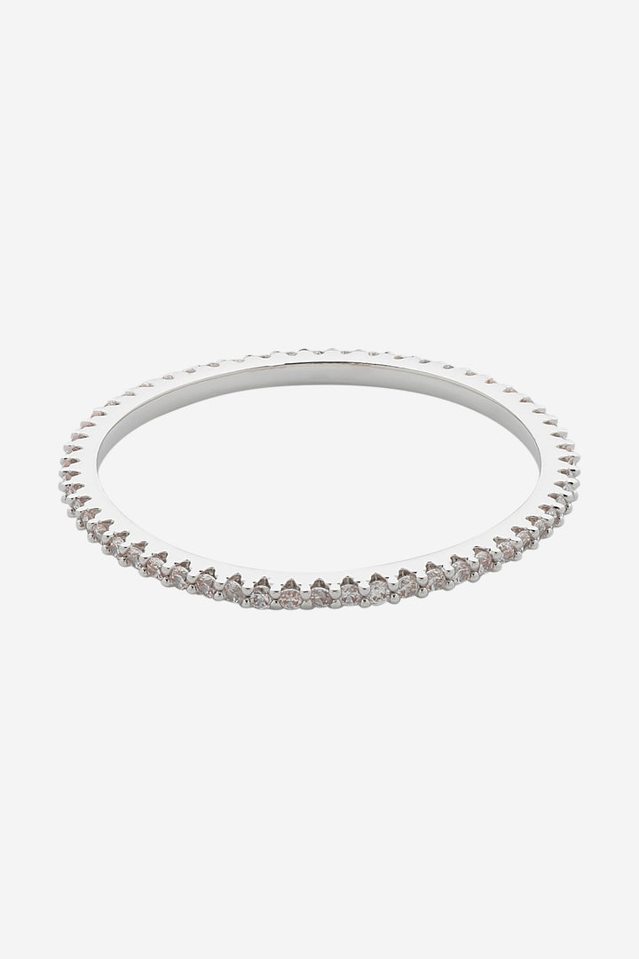 Piccola Dolce Rhodium Ring - Silver