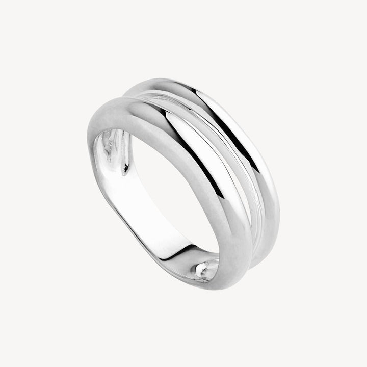 Dune Double Band Ring - Medium