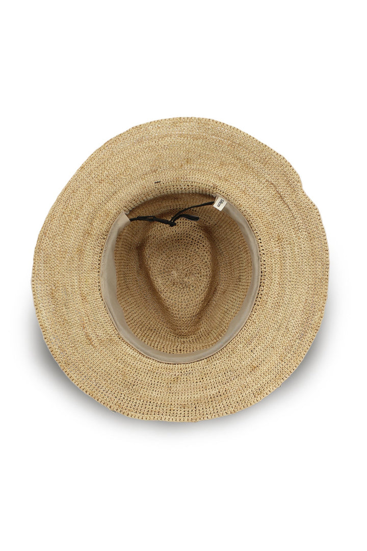 Rosa - Raffia Fedora - Natural