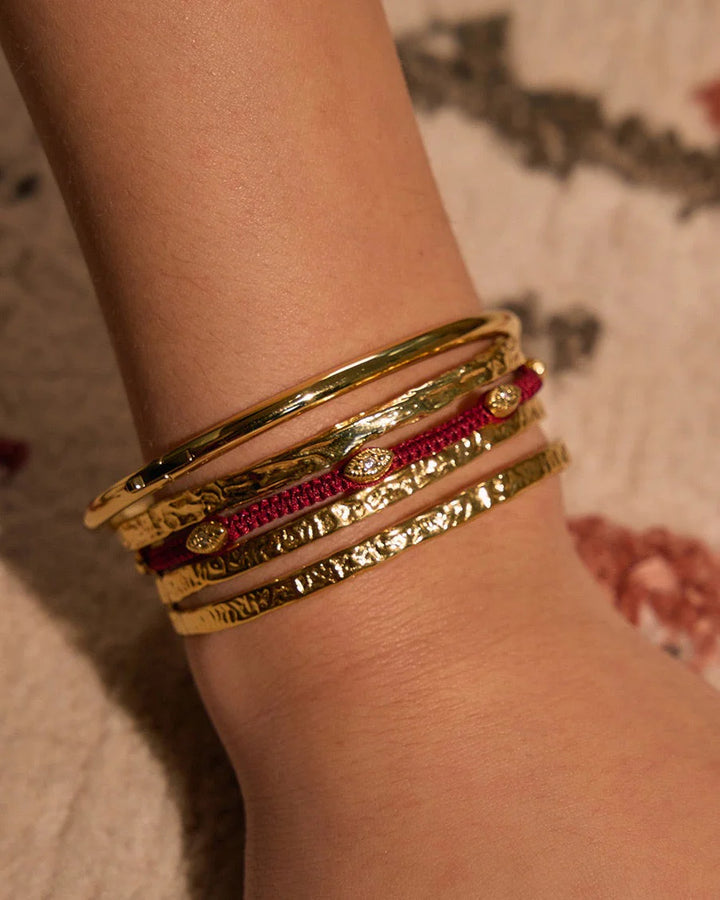 Third Eye Bracelet - Burgundy