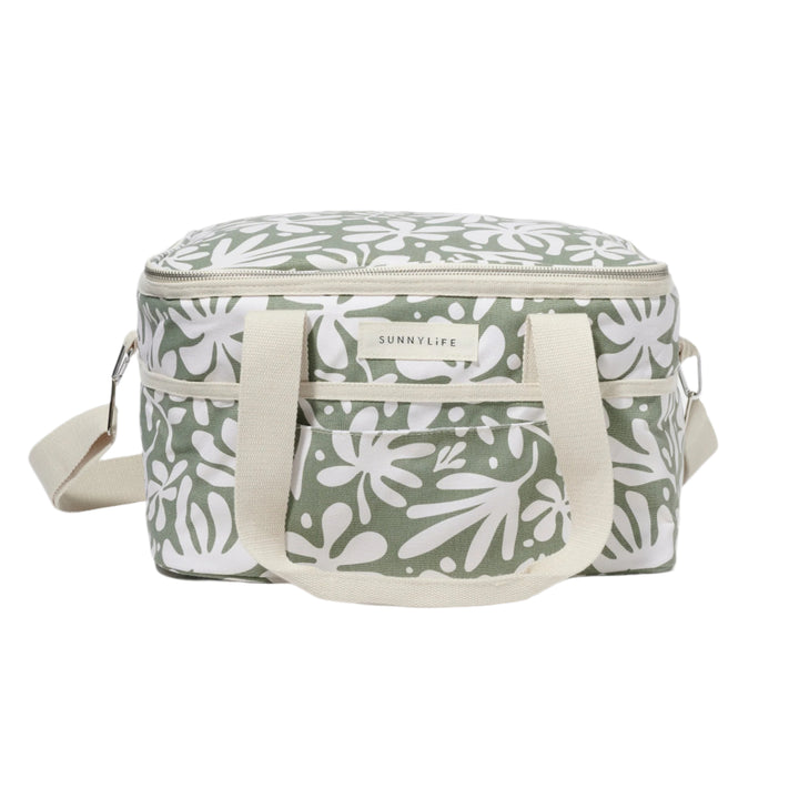 Canvas Cooler Bag The Vacay Olive