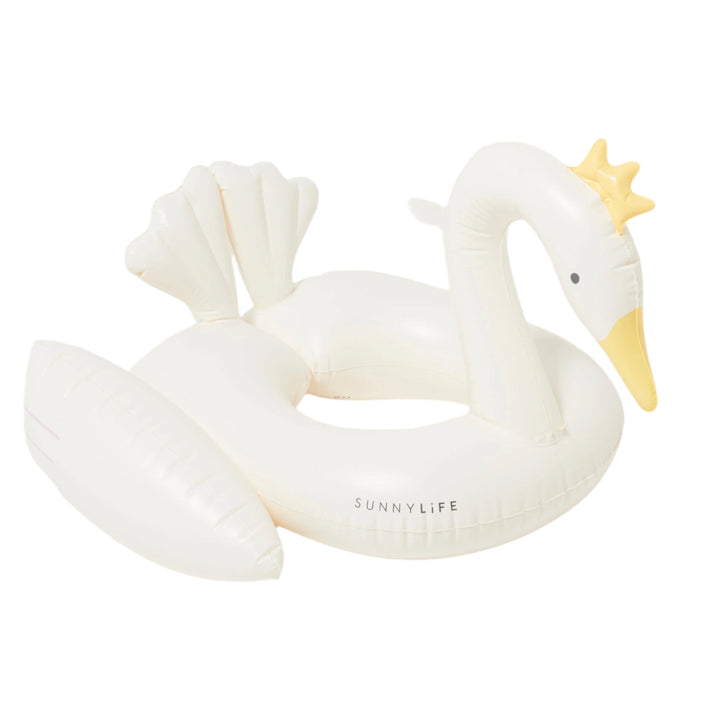 Kids Tube Pool Ring Princess Swan Multi