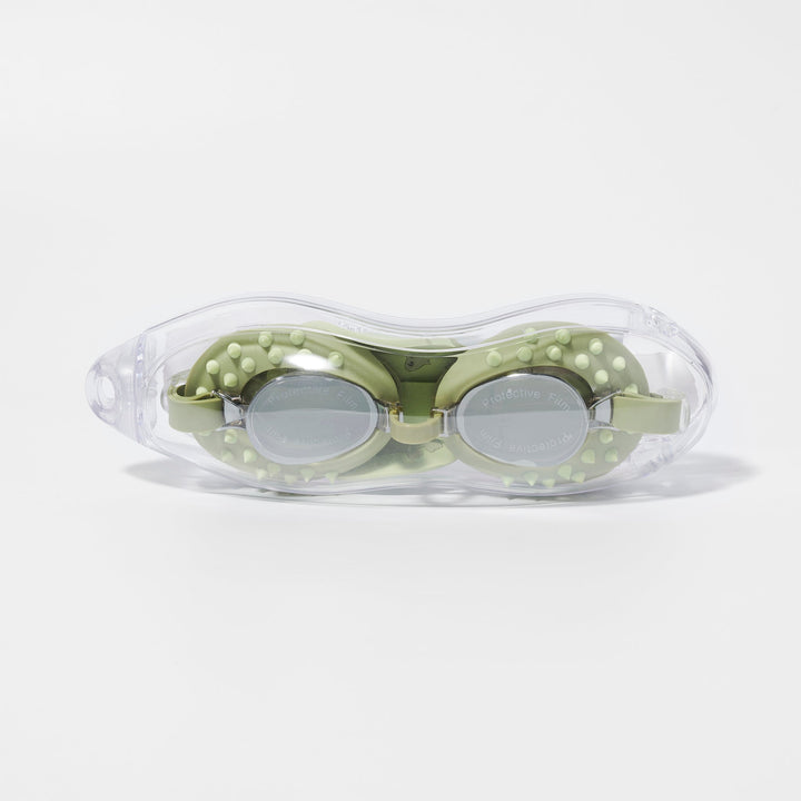 Kids Swim Goggles Cookie the Croc Khaki