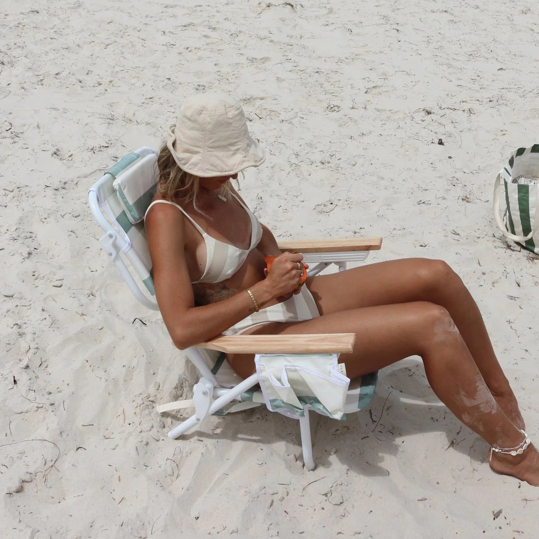 Deluxe Beach Chair - Sea Sage