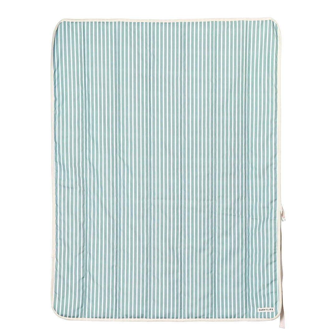 Beach Blanket - Seagrass Stripe