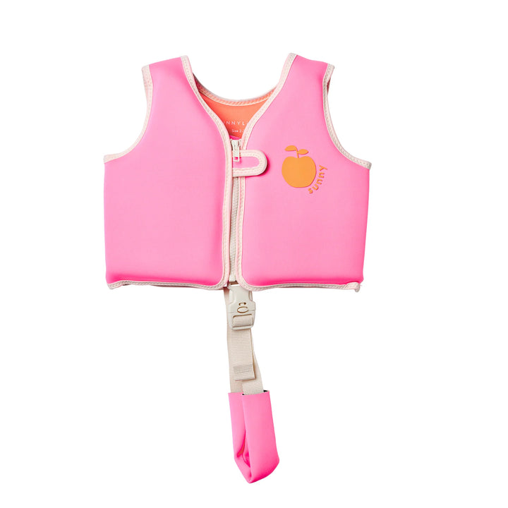 Kids Swim Vest - Poppy the Peach