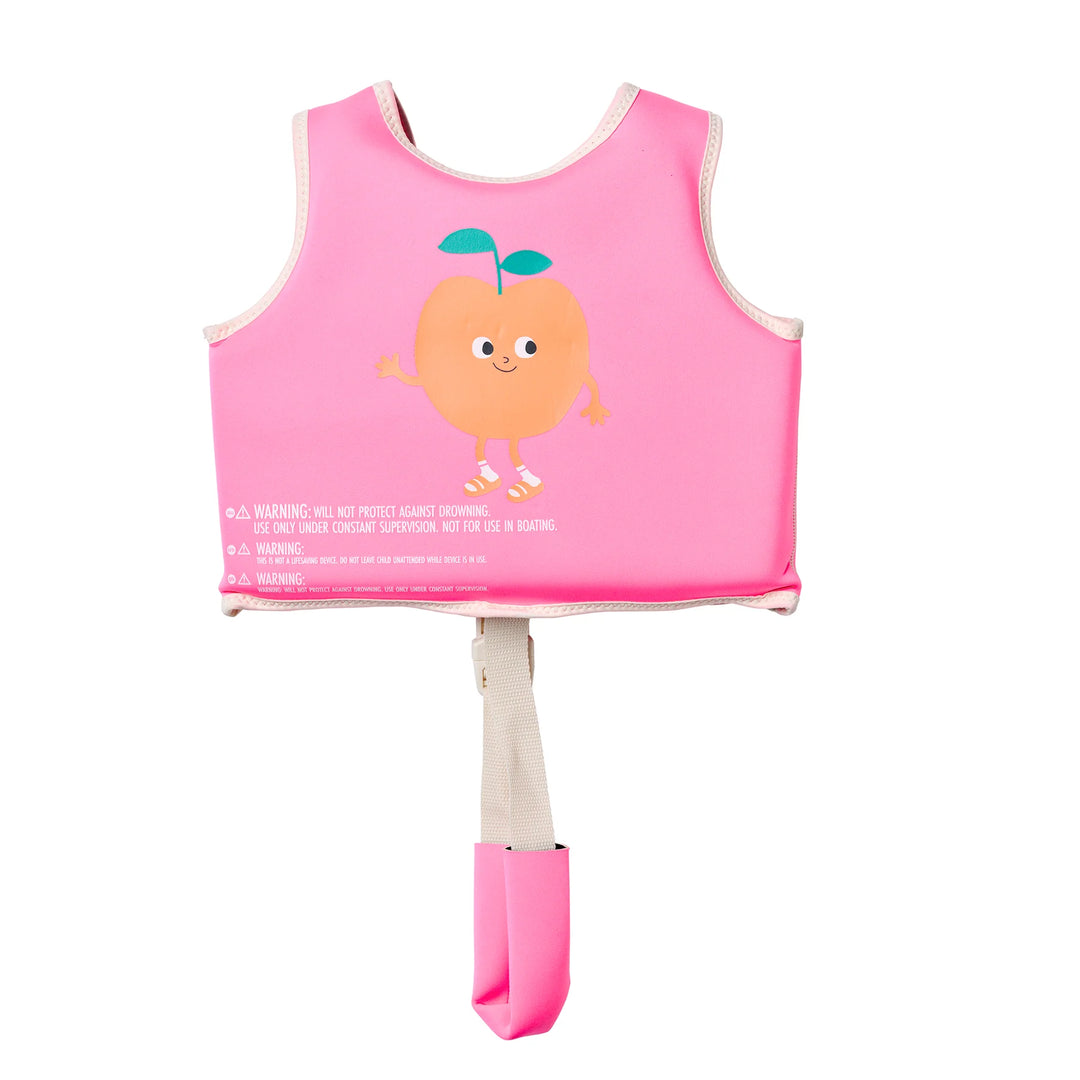 Kids Swim Vest - Poppy the Peach