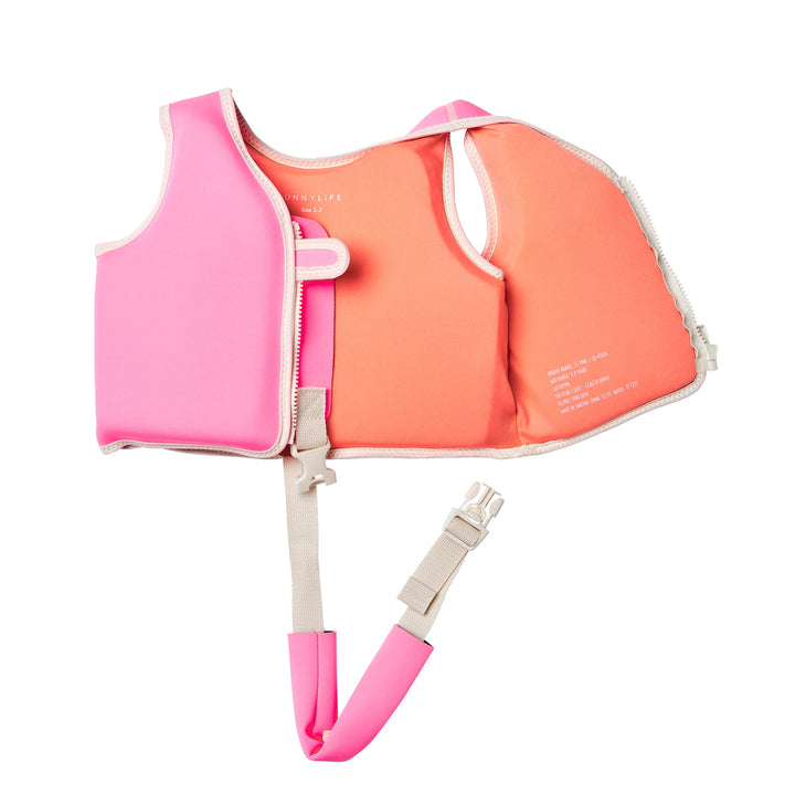 Kids Swim Vest - Poppy the Peach