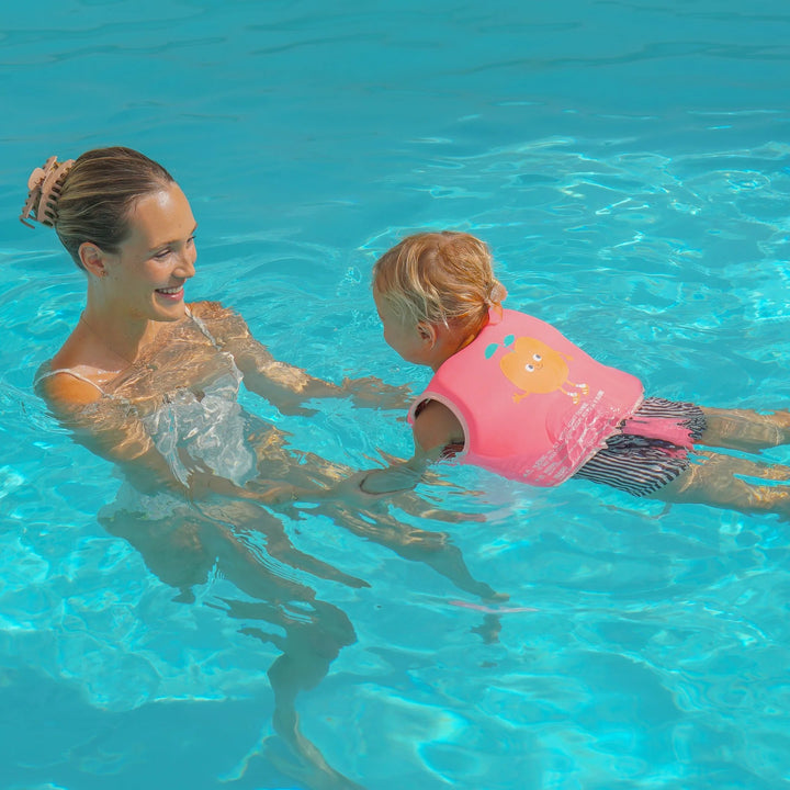 Kids Swim Vest - Poppy the Peach