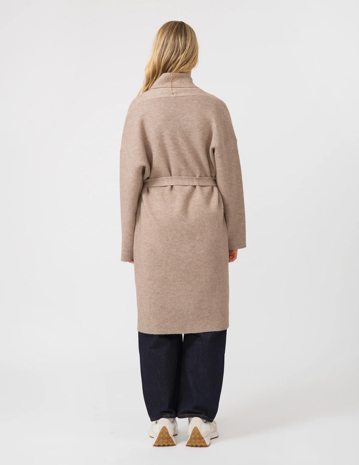 MIA CARDIGAN OAT MARLE