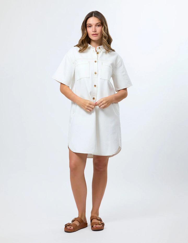 Dawn Dress - Ecru