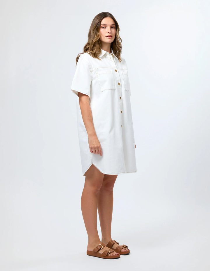Dawn Dress - Ecru