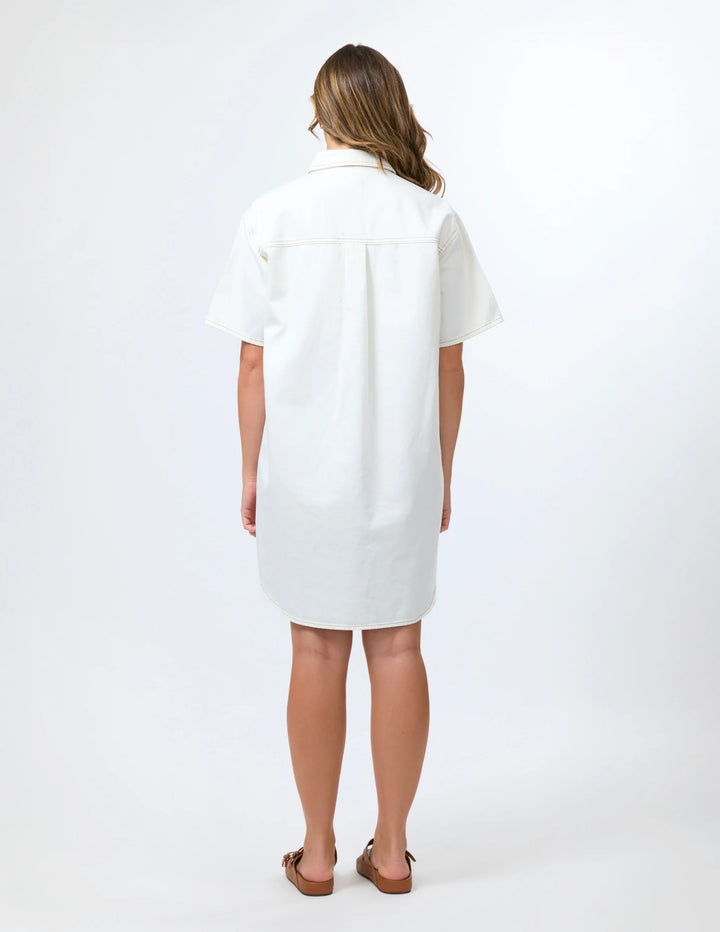 Dawn Dress - Ecru