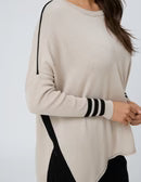 Farah Knit - Natural/Black