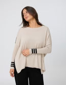 Farah Knit - Natural/Black