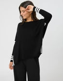 Farah Knit - Black/Milk