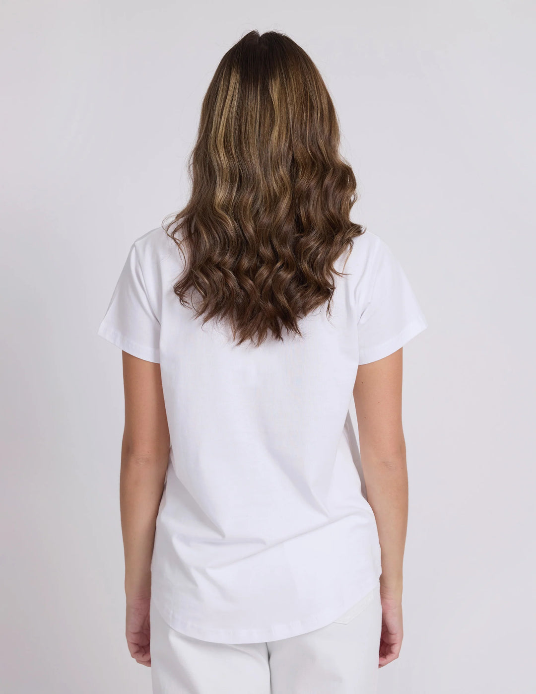 Classic Tee Freehand - White