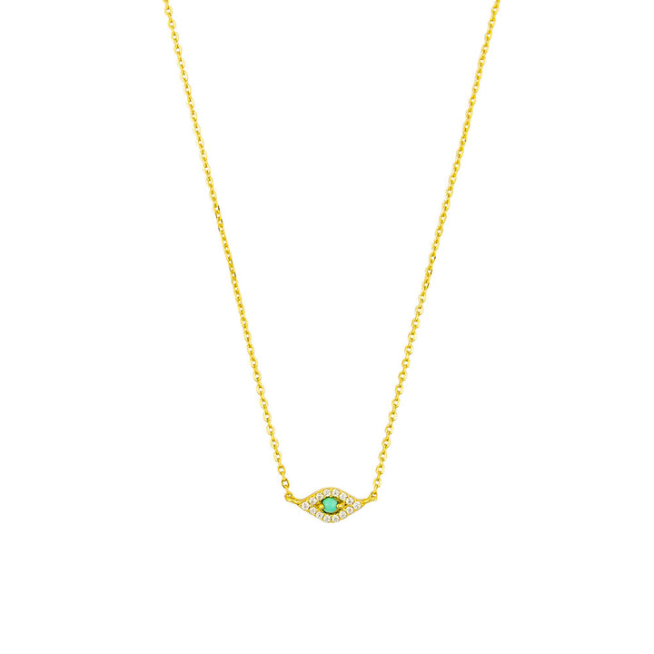 Hermione Turquoise Necklace - Gold