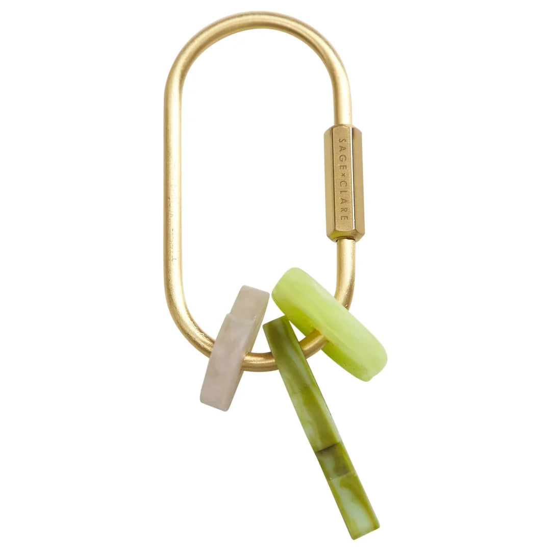 Resin Charm Key Ring - Assorted