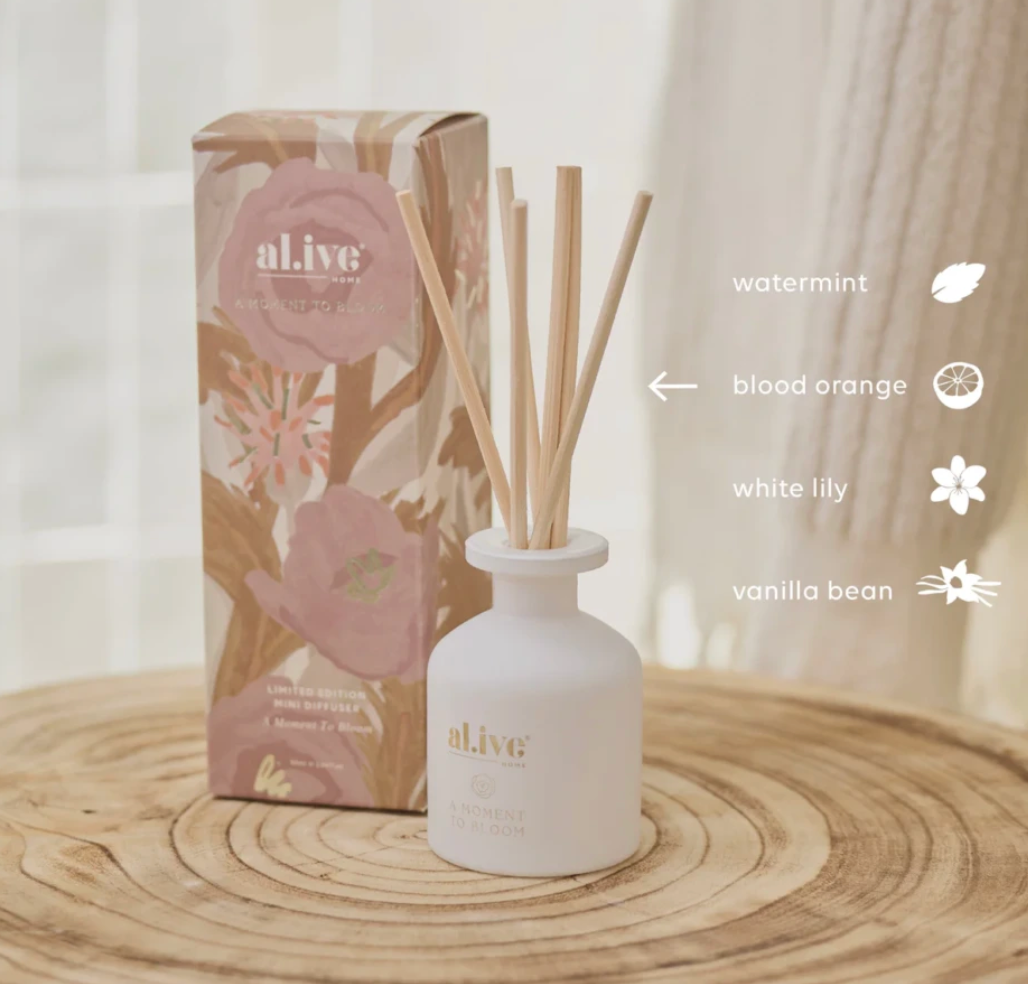 Alive A Moment in Bloom Mini Diffuser