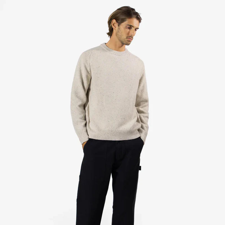 Fred Crew Knit - Oatmeal
