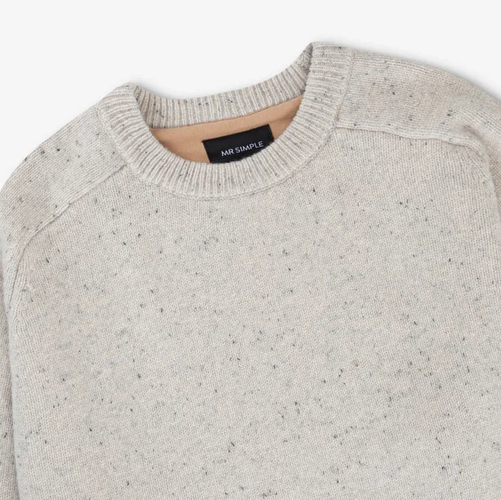 Fred Crew Knit - Oatmeal
