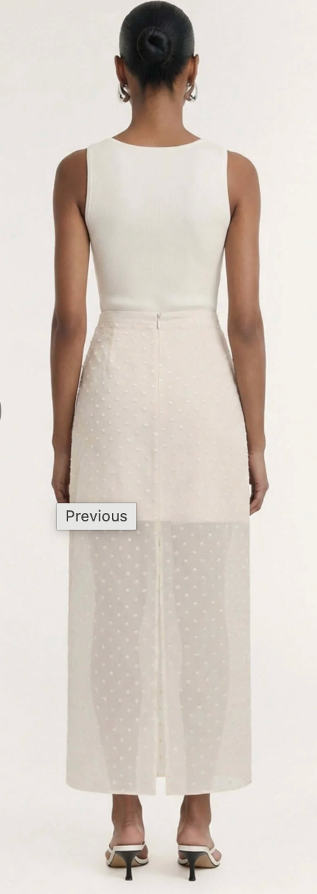 Etoile Layered Midi Skirt